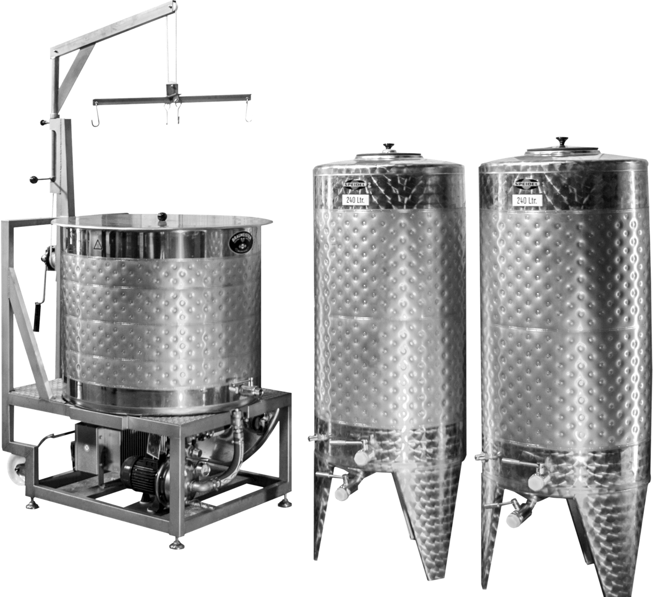 Brewing tanks